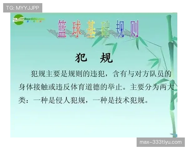 篮球技术犯规处罚规则详解：何时判罚与具体后果